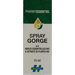 Evolupharm Pharmessentiel Spr Gorge Organic 15ml