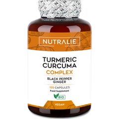 Nutralie Cúrcuma Complex + Jengibre + Pimienta Negra 120caps