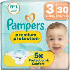 Pampers Premium Protection Pañales Talla 3 6-10 kg 30 uds