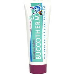 Buccotherm Bio-Zahnpasta Kinder 3 Jahre alt erhalten rote Früchte 50 ml Tube