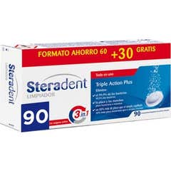 Steradent Dreifachwirkung plus 60 Tabletten+30 Tabletten