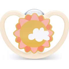 Nuk Space Silicone Pacifiers Silicone 18-36M 2ud