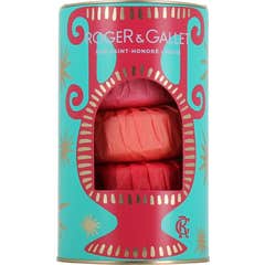 Roger & Gallet Trío Set Jabón Fleur Figuier Gingembre Rouge Rose