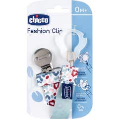 Chicco Fashion Clip Sutter 0m+ Neutral 1 stk