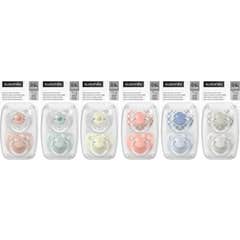 Suavinex Klassieke Anatomische Siliconen Soother 0-6M 2 st