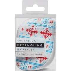 Tangle Teezer compatto Styler Detangler cielo blu-rosso spazzola 1pc