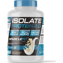 MuscleFit ISOLATE Protein CFM Creación de Músculo Sabor Chocolate Blanco 2kg