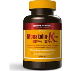 Sabinco Monacolin K + Q10 + D3 30caps