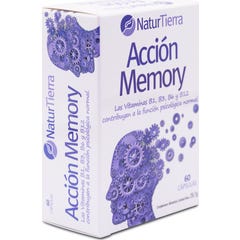 Naturtierra Gedächtnis-Aktion 60 Kapseln