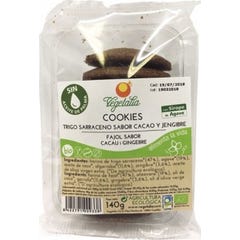 Vegetalia Kekse Buchweizen Algar Jengib 140g