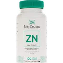 Bestceutics Zinc Citrate 30mg 100 Capsules