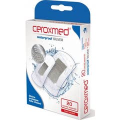 Ceroxmed Waterproof Silver Cerotto 7,5x5 20 Unità