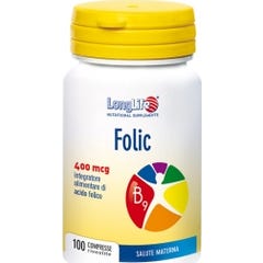 Folic Longlife 400Mcg 400Mcg 100Cpr