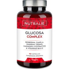 Nutralie Glucosa Complex con Berberina + Cromo + Canela 90caps Nutralie Glucosa Complex con Berberina + Cromo + Canela 90caps