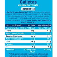 Smileat Biscotti al farro con frutta biologica 220g