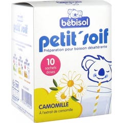 Bebisol Petit'Soif Preparation Drink Chamomile 10x5g