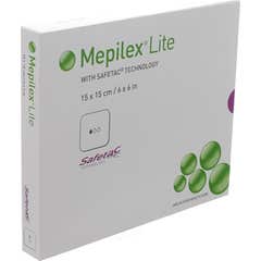 Mepilex Lite Aposito 15x15cm 3uds