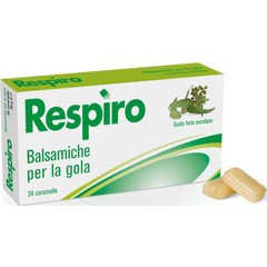 Pumilene Respiro Caramel Eucalyptus 24uds