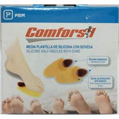 Comforsil plantillas cortas bóveda metatarsal T-S 2uds