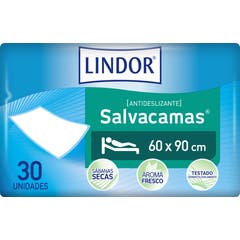 Lindor Salvacamas Antideslizante 60x90cm 30uds