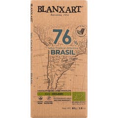 Blanxart Chocolate Negro 76% Brasil Eco 80g