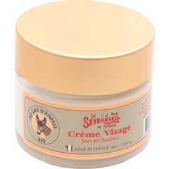 La Savonnerie de Nyons Crema Facial Leche de Burra Bio 40ml