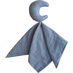 Mushie Doudou Moon Lovely Blu 1 Unità