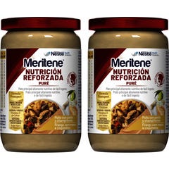 Meritene Verstärkte Ernährung Hühner-Püree mit Nudeln und Champignons 2x300 g