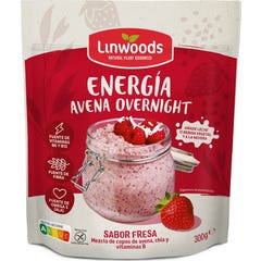 Linwoods Overnight Oats Strawberry Energy 300 g