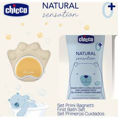 Chicco Pack Natural Sensation Detergente + Esponja 200 ml