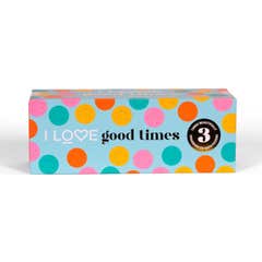 I Love Good Times Set 3 Bombas de Baño