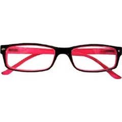 Premontadas con montura pasta negro-rosa +2.50 dioptrías