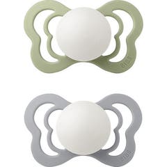 BIBS Smoczek Couture Nocturno Sage Cloud Silikon 2 szt.