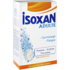 Isoxan - Adulte 20 Comprims Effervescents