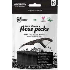 The Humble Co Hilo Dental Carbon 50 uds
