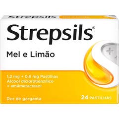 Strepsils Mel e Limão 24comp