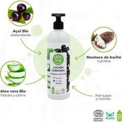 Happy Bio Cosmetics Locion Corporal Hidra Natur Acai Aloe 450ml