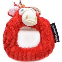 Les Deglingos Monkey Rattle 1pc