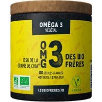 Les Bio Frères Omg 3 Bio 80 Perlas