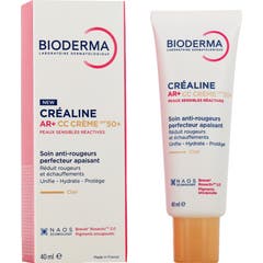 Bioderma Crealine AR+ CC Crema Spf50+ Tono Claro 40ml
