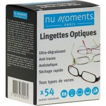 Nu Moments Optical Wipe 54