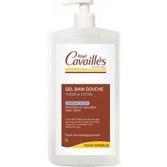 Roge Cavailles Gel Bain Douche Fleur de Coton 1L