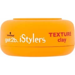 Schwarzkopf Got2B Istylers Texture Clay Fixative 75ml