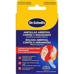 Scholl Apósitos para Ampollas Cortes y Rozaduras 6 uds