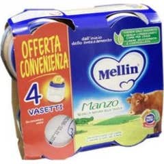 Mellin Omog Manzo 4X80G