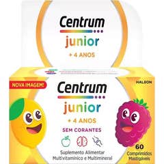 Centrum Junior sem Conservantes Mastigáveis 60comp