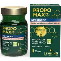 Propomax Nariz Garganta Bio Propóleos Verde Marrón Bio 40caps
