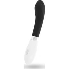 Glossy John Vibrador Negro 1 ud