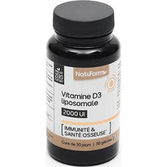 Nat & Form Vitamina D3 Liposomal 2000ui 30 Perlas