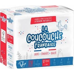 La Coucouche Française Bleer Størrelse 2 28 stk